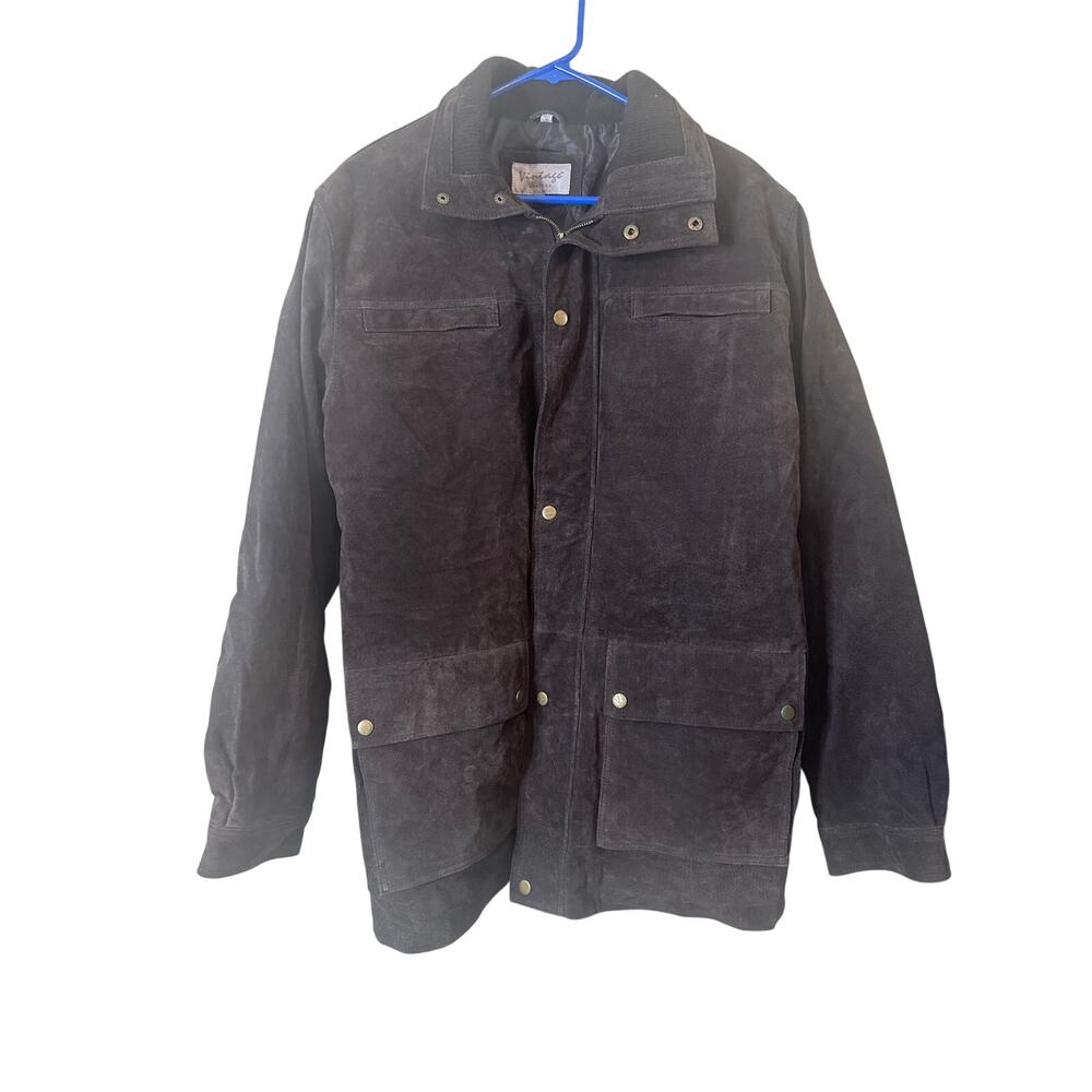 Vintage leather jacket Black Size large W